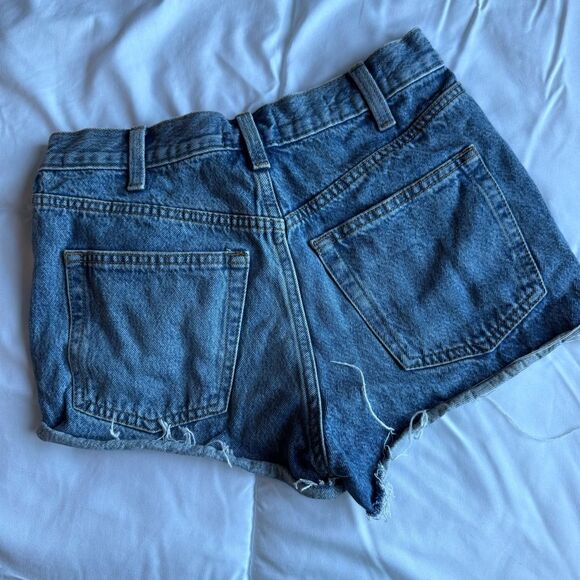Universal Thread Distressed Blue Jean Shorts - Picture 6 of 7